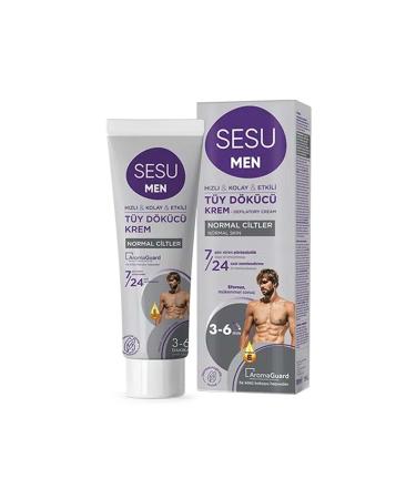 Sesu Hair Removal Cream For Men 100ML (Set of 2) - Buy Online on GoSupps.com