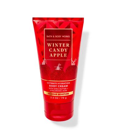 Bath & Body Works Winter Candy Apple Seyahat Boy V cut Kremi 70 G