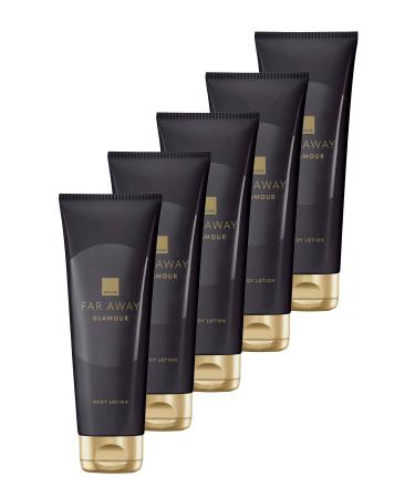 Avon Far Away Glamour Body Lotion 125 Ml. Set of Five