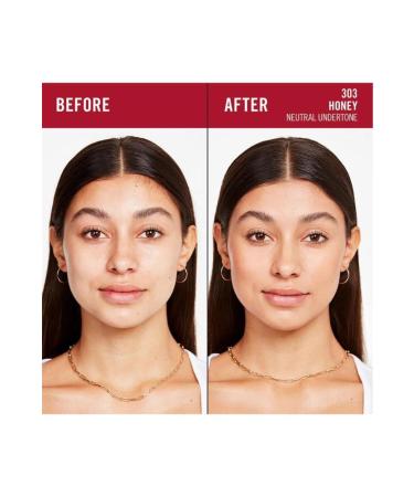 Rimmel London LASTING FINISH FOUNDATION 303 HONEY  - Buy Online on GoSupps.com