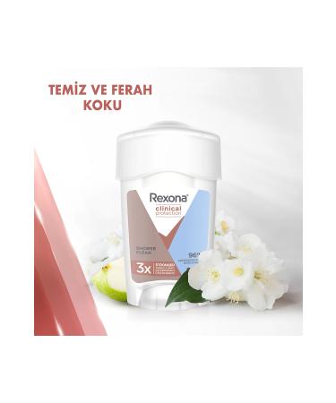 Rexona Clinical Protection Women's Stick Deodorant Shower Clean 45 ml - Buy Online on GoSupps.com