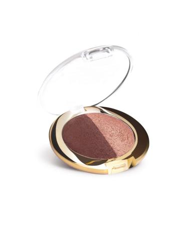 Golden Rose Terracotta Eyeshadow Duo Two Color Glitter Eyeshadow No:309