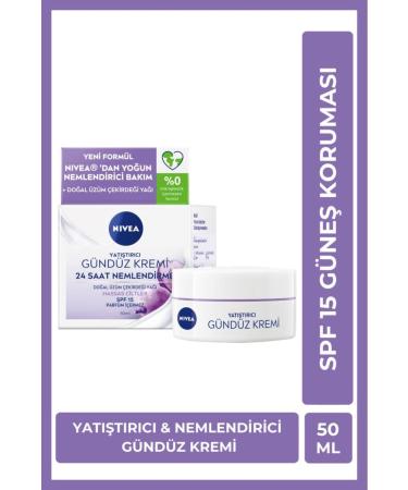 NIVEA Soothing Day Cream Natural Grape Seed Oil for Sensitive Skin.HIDDEN GG236