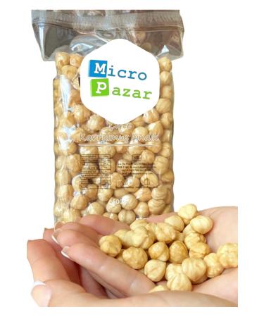 Micropazar Double Roasted Hazelnut Kernels Giresun Oil 500g