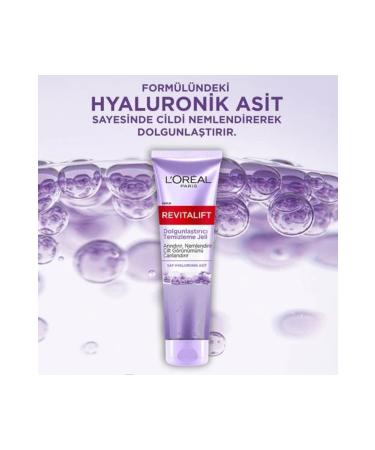 L'Oreal Paris L'Oreal Paris Revitalift Filler Plumping Cleansing Gel 150 ml Hyaluronic Acid