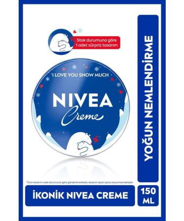 NIVEA Creme 150ml Carefulprotective Heavy Moisturizer Hand Face And Body Soft Skin Feeling BLK WW56 - Buy Online on GoSupps.com