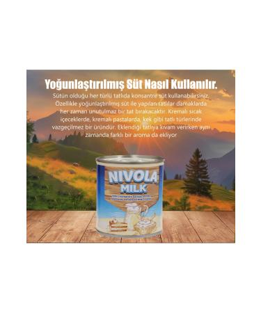 NIVOLA MILK CONDENSED MILK CREAM 370 gr - Buy Online on GoSupps.com