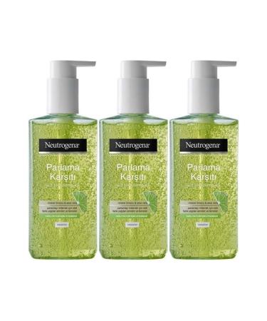 Neutrogena Visibly Clear Pore&Shine Cleansing Gel 200ML (Anti-Shine) (Set of 3)