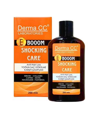 Derma CC LABORATORIES Booom Shocking Intensive Anti-Hair Loss Shampoo 200 Ml - Buy Online on GoSupps.com