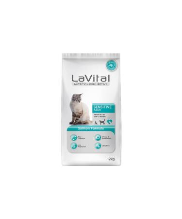 Spectrum Lavital Adult Dry Cat Food with Salmon 12 kg