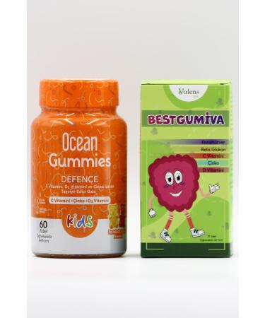 Ocean Gummies Defense Bestgumiva Chewable Vitamin Set - Buy Online on GoSupps.com
