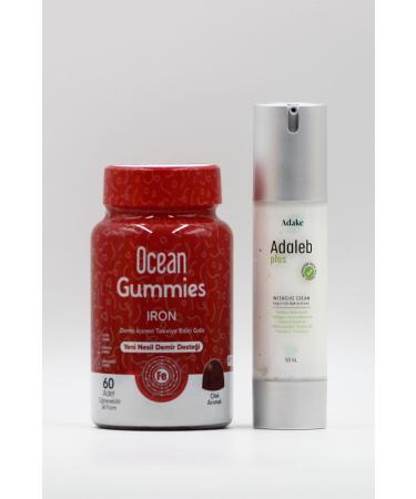 Ocean Gummies Iron Iron Chew Form and Adaleb Plus