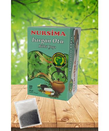 Nursima Nettle Herbal Tea 20' Filtering Bags