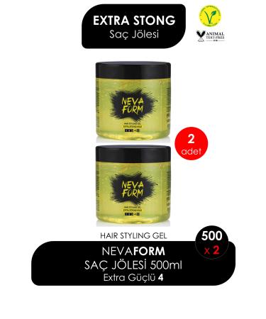 Neva Nevaform Hair Gel Extra Hard 500 ml (2 PCS)