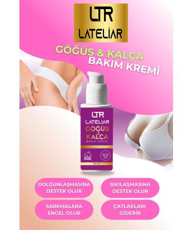 LATELIAR Breast & Hip Lifting Plumping Stretch Mark Eliminator Lifting Firming Cream 100 ml - Buy Online on GoSupps.com