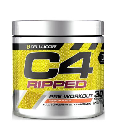 C4 CELLUCOR C4 Ripped Thermo Fat Burner Pump Preworkout / 30serv