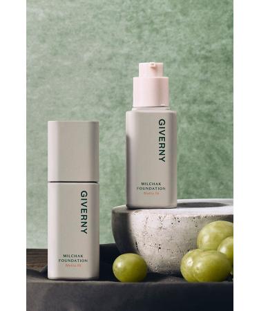 Giverny Milchak Matte High Coverage and Matte Finish Foundation #22C Rosy Beige - Buy Online on GoSupps.com