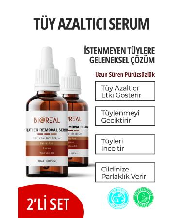 B OREAL Ant Egg Oil Hair Removal and Hair Reducing Serum 30ml (Set of 2)