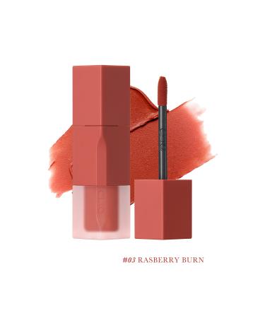 CLIO Smooth and Velvety Textured Natural Looking Tint CLIO Chiffon Blur Tint (03 Rasberry Burn)