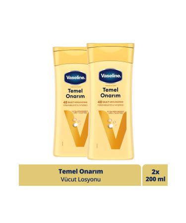 Vaseline Body Lotion Essential Repair For Dry Skin 200ml X2