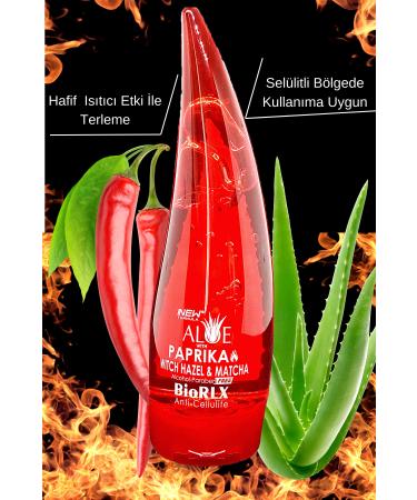 BioRLX Face and Body Gel Paprika Anti-Cellulite Firming Skin Care 250ml - Buy Online on GoSupps.com