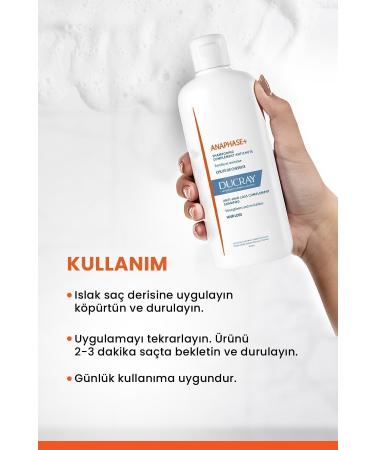 Ducray Anaphase+ Anti Hair Loss Shampoo 400ml - Buy Online on GoSupps.com