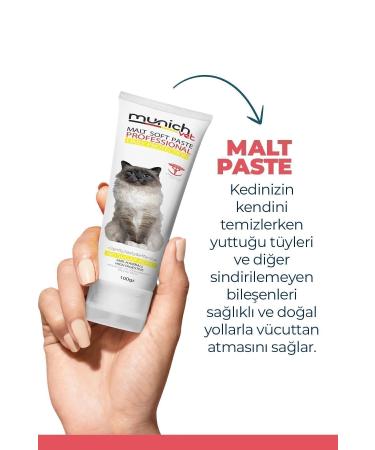 Munich Vet 3-Piece Cat Set Fur Health Drops (100ML) Malt Paste (100GR) Multi Vitamin Paste (100GR) - Buy Online on GoSupps.com