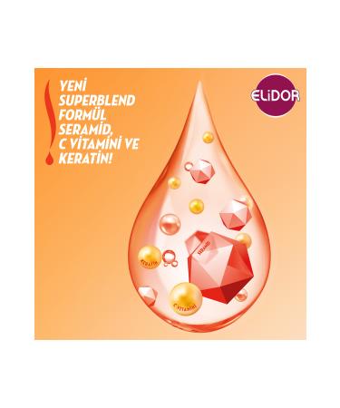 Elidor Superblend Hair Care Shampoo Instant Repair Care 400 ml X3 - Buy Online on GoSupps.com