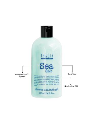 Thalia Sea Salt Scented Moisturizing Shower Gel 500ml - Buy Online on GoSupps.com
