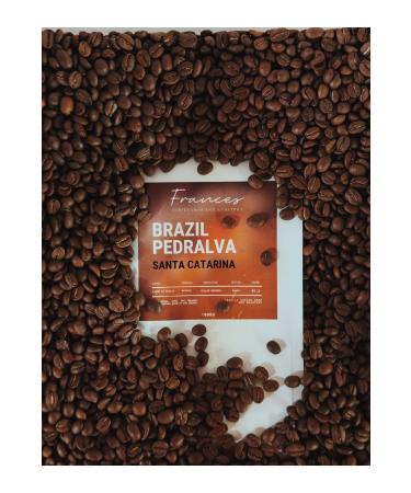 FRANCES Brazil Pedralva Santa Catarina Yellow Bourbon 1kg - Rich Fruity and Sweet Coffee Experience