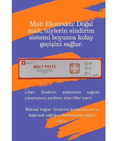 ORANGEHEALTH Orange Health Malt Paste 100gr Anti-Hairball Paste for Cats - Buy Online on GoSupps.com