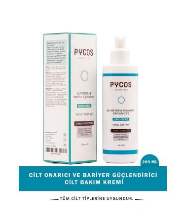 PYCOS COSMETICS Barrier Repair and Strengthening Skin Care Cream 200 ML Hyaluronic Acid Panthenol Ceramide - Buy Online on GoSupps.com
