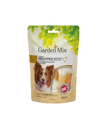 Your Manufacturer Garden Mix Wrapped Pressed Bone Low Fat Sugar Free Dog Reward Food 75 Gr