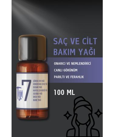 Tiji Garden No:7 Miraculous Hair and Skin Care Oil 100 ml Repairing and Nourishing