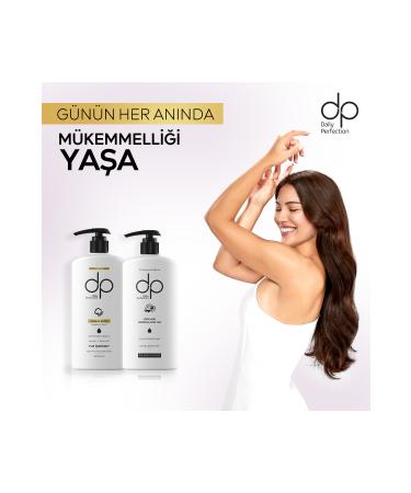 dp Daily Perfection Shampoo Cotton Milk 500 ml & Hair Care Conditioner Coconut Oil 500 ml - Buy Online on GoSupps.com