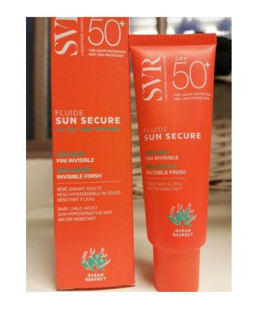 SVR Sun Secure Fluide Spf 50 Sun Cream 50 ml 3662361001729 - Buy Online on GoSupps.com