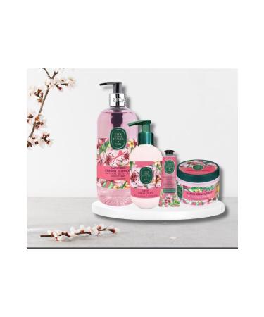 Ey p Sabri Tuncer EY P SABR TUNCER JAPANESE CHERRY BLOSSOM BODY CARE SET 1 (Peeling Lotion Cream Liquid Soap)