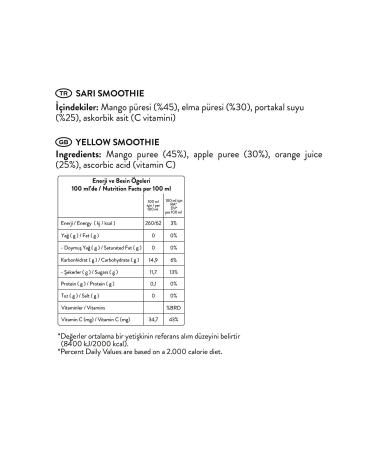 Patiswiss Smoothie Yellow Set of 6 - Buy Online on GoSupps.com