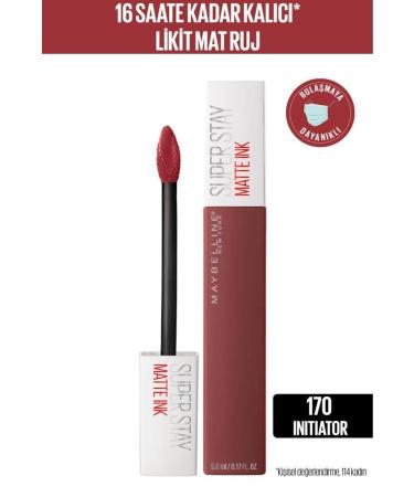Maybelline New York Super Stay Matte Ink Liquid Matte Lipstick - 170 Initiator - Pink