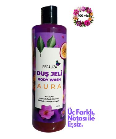 pedaliza Note Aura Shower Gel Note 400 ml (Long-lasting Fragrance)