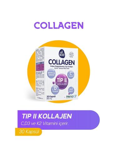Dr.Henri Type 2 Collagen Containing 30 Capsules Supplementary Food Collagen