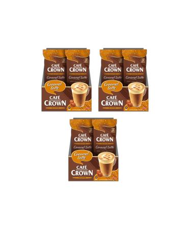 Ulker Cafe Crown Caramel Latte 21.5 gr 10 x 3 Boxes