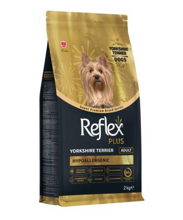Reflex Plus Yorkshire Terrier Adult Chicken Dog Food Hypoallergenic New Product 2 Kg
