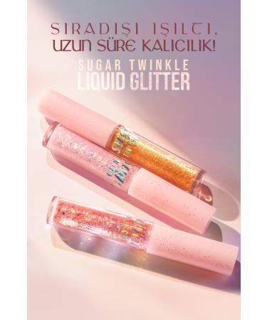 PERIPERA All Day Long Lasting Gel Form Liquid Glitter Peripera Sugar Twinkle Liquid Glitter (01 Glitter Wave) - Buy Online on GoSupps.com