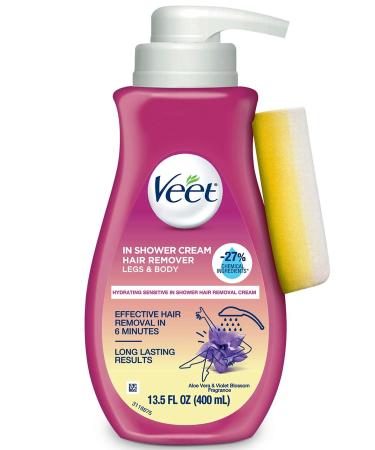 Veet In-Shower Leg and Body Hair Removal Cream 400ML