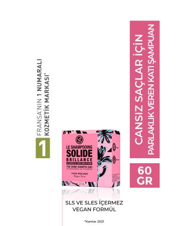 Yves Rocher Solid Salt-Free Shampoo For Lifeless Hair that Gives Softness and Shine to the Hair eleg.2787