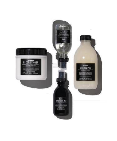 Davines Effortlessly Messy Waves Set: OI Shampoo Conditioner All In One Milk Oil (800 ml) ECBEAUTYBESTQ1 - Buy Online on GoSupps.com