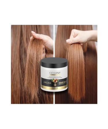 Ceylinn Argan Hair Mask Argan Hair Mask Deep Repair & Softness Repairing Systems Hair Mask 500ml - Buy Online on GoSupps.com