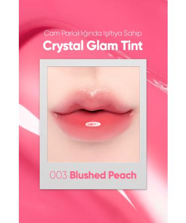 CLIO Non-sticky Intense Shimmer Tint Clio Crystal Glam Tint (03 Blushed Peach) - Buy Online on GoSupps.com
