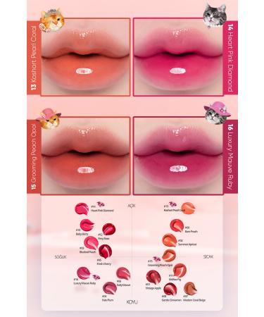 CLIO Non-sticky Intense Shimmer Tint Clio Crystal Glam Tint (03 Blushed Peach) - Buy Online on GoSupps.com